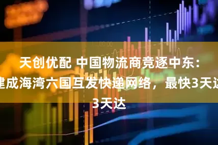 天创优配 中国物流商竞逐中东：建成海湾六国互发快递网络，最快3天达